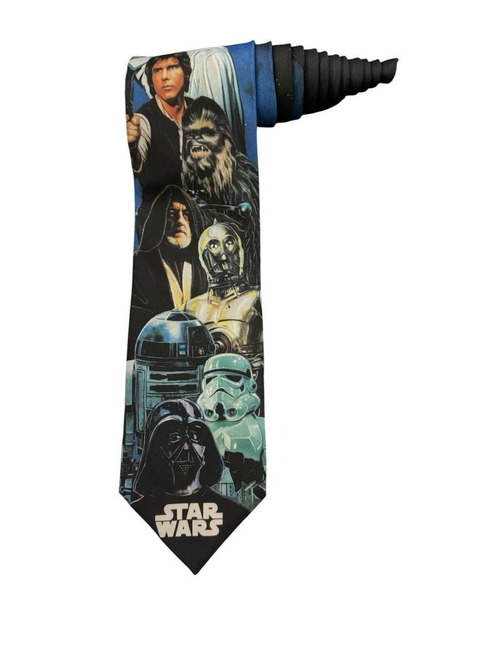 Wally Wear Ralph Marlin Star Wars Characters R2D2 C-3PO Princess Leia Necktie